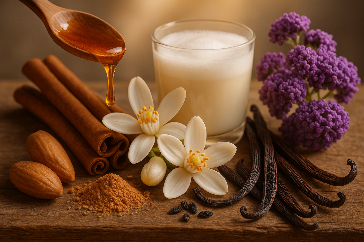 its nice but i dont think it reflects the scent well enough. gerate another image with these notes Top
Maple, Cinnamon
Middle
Milk, Sandalwood, Orange Blossom
Base
Vanilla, Heliotrope